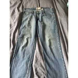 Authentics Levi Strauss & Co Men’s Jeans 34x30 Straight Fit Light Wash Denim
